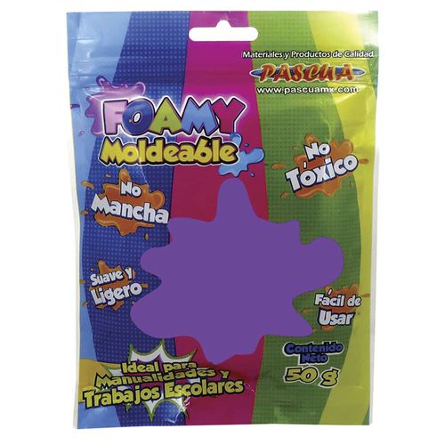 Foamy Moldeable de 50 g Morado