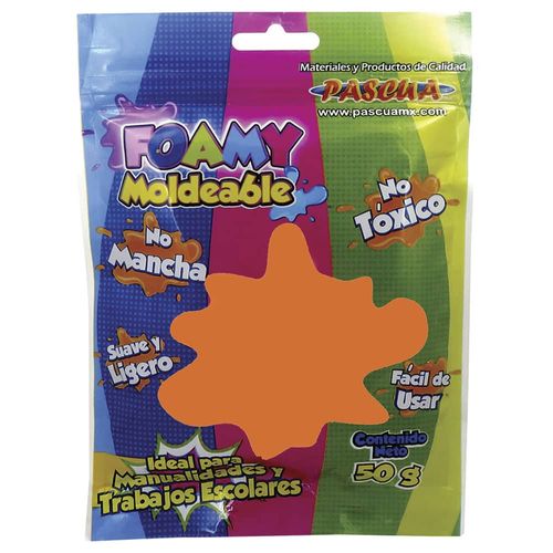Foamy Moldeable de 50 g Naranja