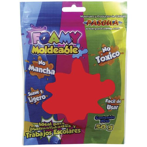 Foamy Moldeable de 50 g Rojo