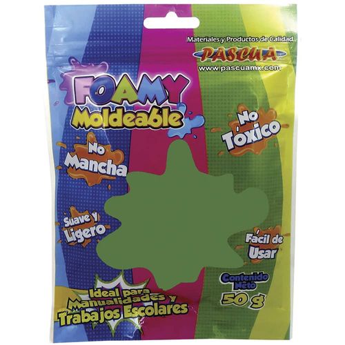 Foamy Moldeable de 50 g Verde Bandera