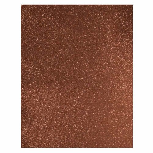 Foamy Tamaño Carta con Diamantina Café Paquete con 5 Piezas Pascua TN6DF-LB