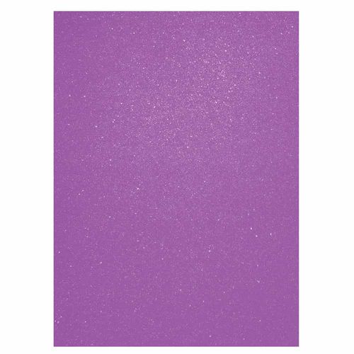 Foamy Tamaño Carta con Diamantina Lila Paquete con 5 Piezas Pascua TN6DF-PIPT