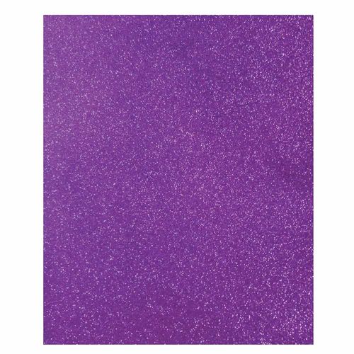 Foamy Tamaño Carta con Diamantina Lila Paquete con 5 Piezas Pascua TN6DF-PT