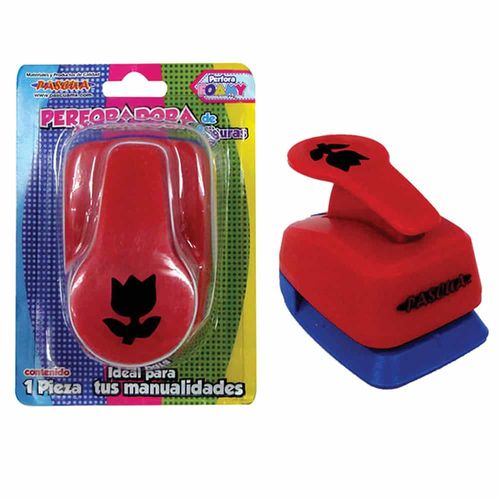 Perforadora de Tulipán de 25 mm para Foamy y Papel Pascua PER-TULIPAN
