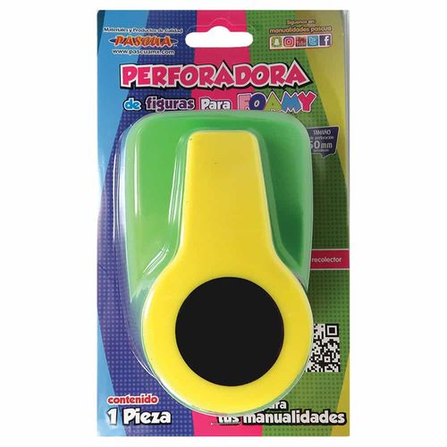 Perforadora de Círculo de 50 mm para Foamy y Papel Pascua PER50-CIRCULO