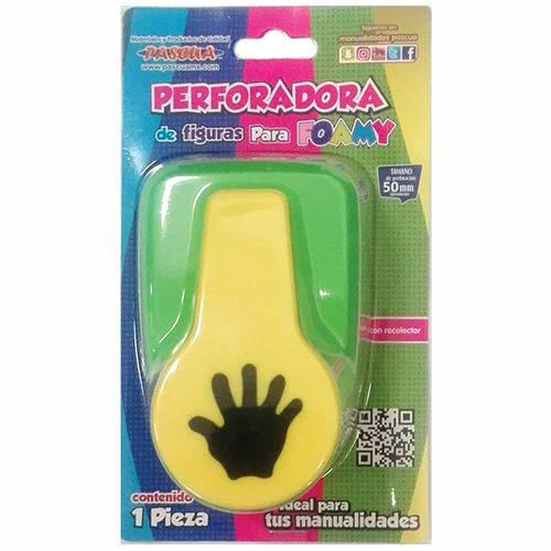 Perforadora de Mano de 50 mm para Foamy y Papel Pascua PER-50MANO