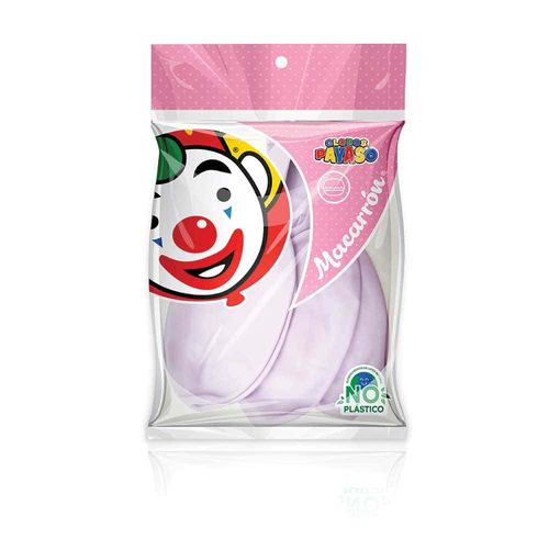 Globo para Fiesta No. 24 Uva Bolsa con 3 Globos Macarron 1793