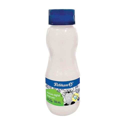 Pintura para Dedos Frasco con 150 ml Blanco Pelikan