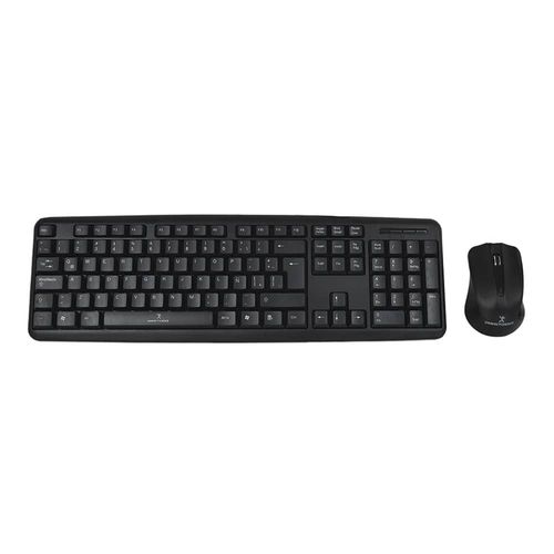 Juego de Teclado con Mouse USB Negro Antiderrames Perfect Choice