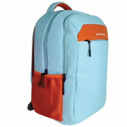 Mochila Backpack para Laptop de 15.6" Azul con Naranja Fearless Perfect Choice PC-084020