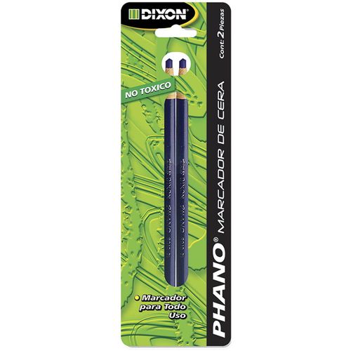 Marcador de Cera Azul Blíster con 2 Piezas Phano Dixon