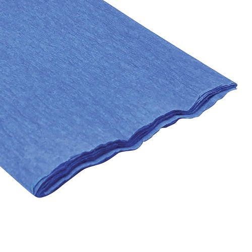 Papel Crepe Bolsa con 2 Hojas Azul Marino