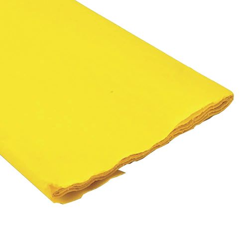 Papel Crepé Bolsa Con 2 Hojas Amarillo Canario
