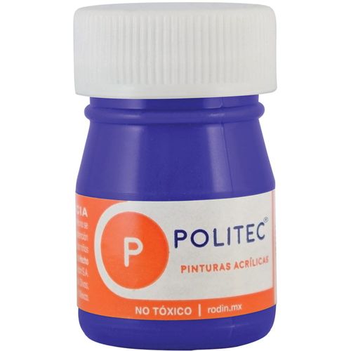 Pintura Acrílica Frasco con 20 ml Azul Cobalto Politec