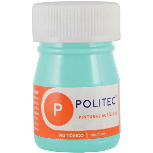 Pintura Acrílica Frasco con 20 ml Verde Pálido Politec