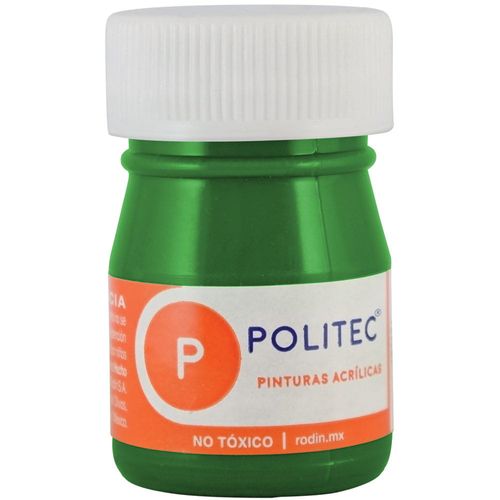 Pintura Acrílica Frasco con 20 ml Verde Olivo Politec