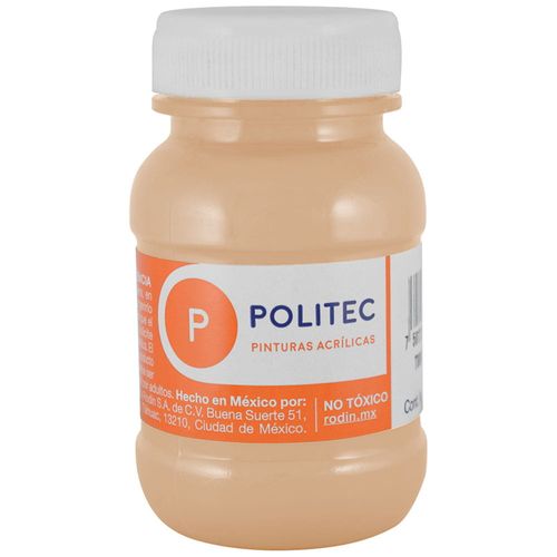 Pintura Acrílica Frasco con 100 ml Carne Politec