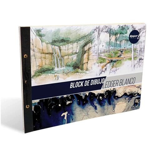 Block Agujeta Blanco con 20 Hojas Rayter