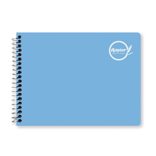 Cuaderno Espiral de 100 Hojas Italiano Cuadro Chico Rayter