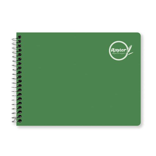 Cuaderno Espiral de 100 Hojas Italiano Cuadro Grande Rayter
