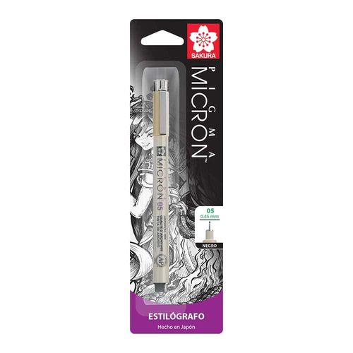 Estilógrafo Desechable de 0.50 mm Sakura