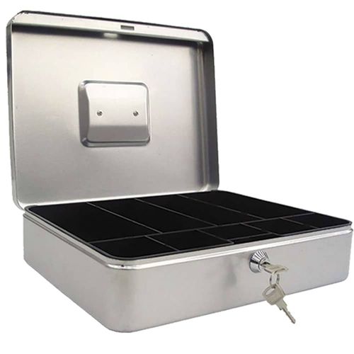 Caja para Dinero de Metal Grande de 30 x 24 x 9 cm 1430 Smart