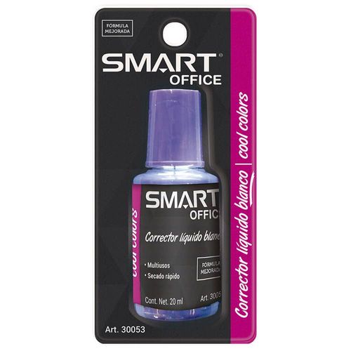 Corrector Líquido Blanco 20 ml Cool Colors Smart