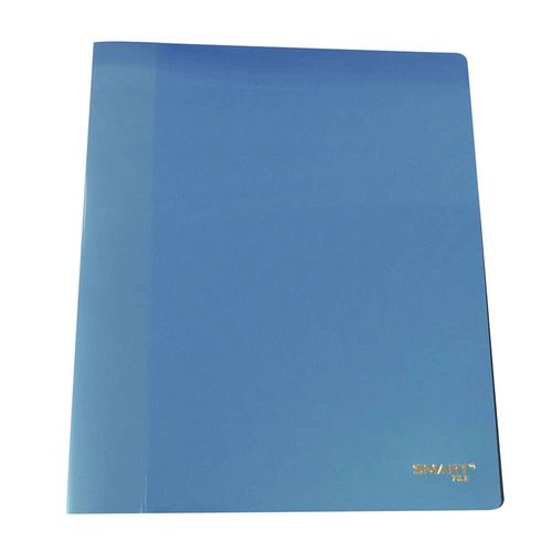 Carpeta de Plástico Tamaño Carta con 20 Micas Azul Shiny Smart