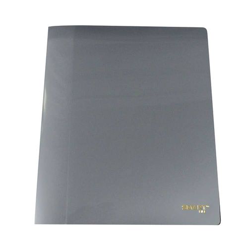Carpeta de Plástico Tamaño Carta con Palanca Plata Shiny Smart
