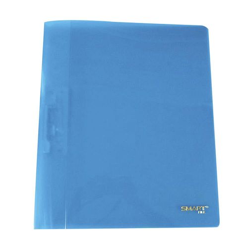 Carpeta de Plástico Tamaño Carta con Palanca Azul Style Smart