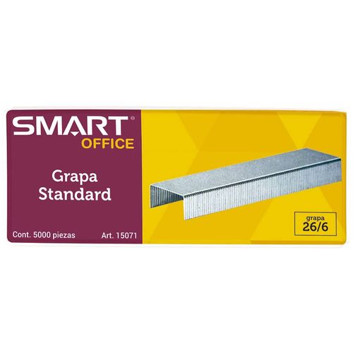 Grapa Standard Caja con 5000 Piezas Smart