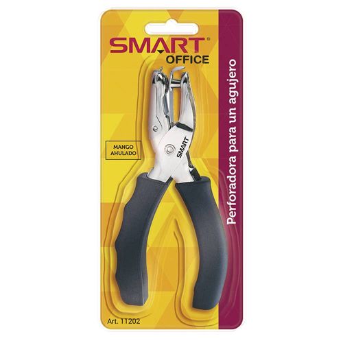 Perforadora Un Agujero con Mango Ahulado Smart