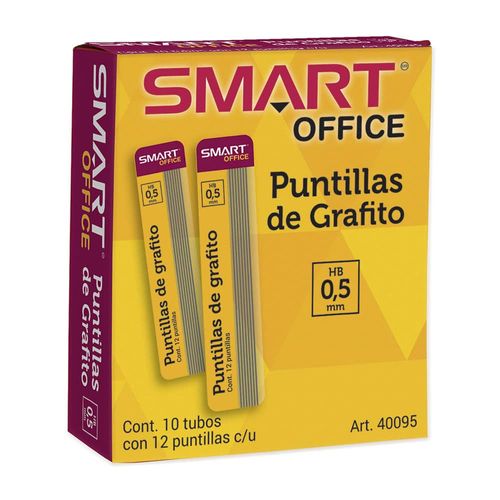 Puntillas para Lapicero de 0.5 mm con 10 Tubos Smart