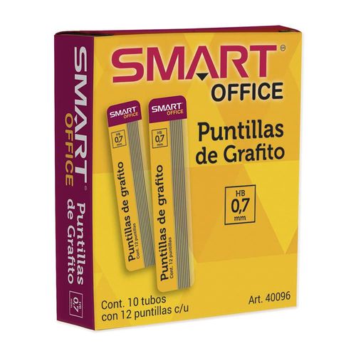 Puntillas para Lapicero de 0.7 mm con 10 Tubos Smart