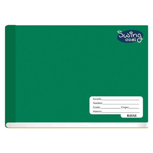 Cuaderno Cosido de 100 Hojas Italiano Raya Swing Cosi 08210