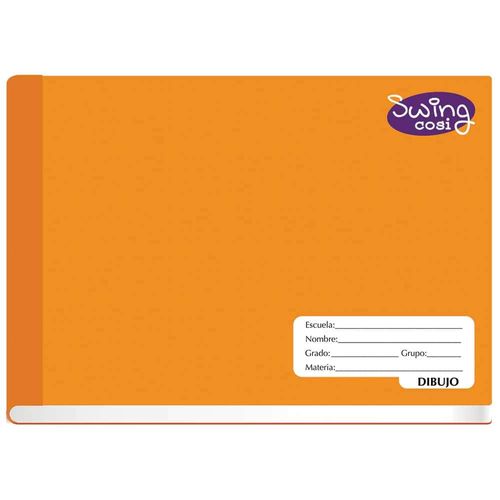 Cuaderno Cosido de 100 Hojas Italiano Blanco Swing Cosi 08211