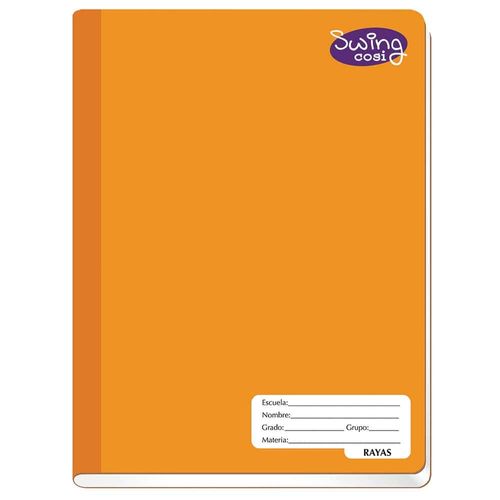 Cuaderno Cosido de 100 Hojas College Blanco Swing Cosi 08231