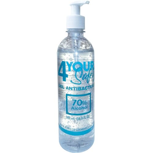 Gel Antibacterial Sin Aroma Bote con 500 ml