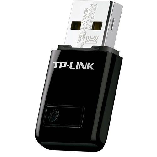 Adaptador Inalámbrico USB Negro 300 Mbps TP-LINK