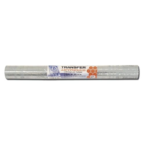 Tela Vinilo Cristal Calibre 3/4 Rollo de 35 x 4 m Transfer