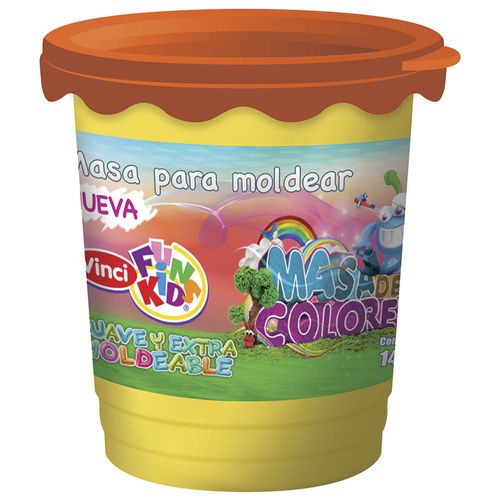Masa Modeladora con 140 g Naranja Fun Kids