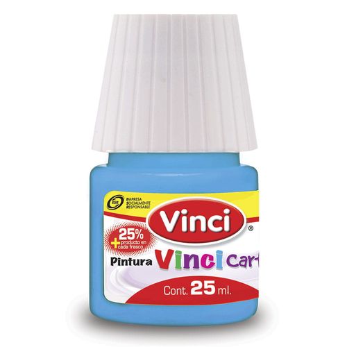 Pintura para Carteles Frasco con 25 ml Azul Pastel 84 Vinci