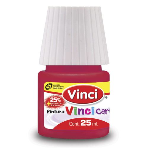 Pintura para Carteles Frasco con 25 ml Carmesí 56 Vinci
