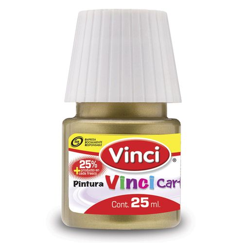 Pintura para Carteles Frasco con 25 ml Oro Rico 68 Vinci
