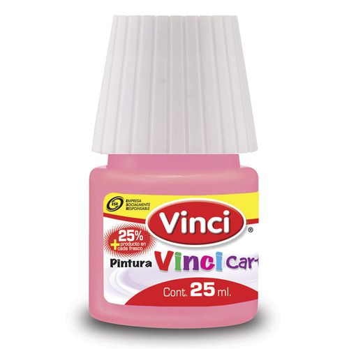 Pintura para Carteles Frasco con 25 ml Rosa Mexicano 59 Vinci