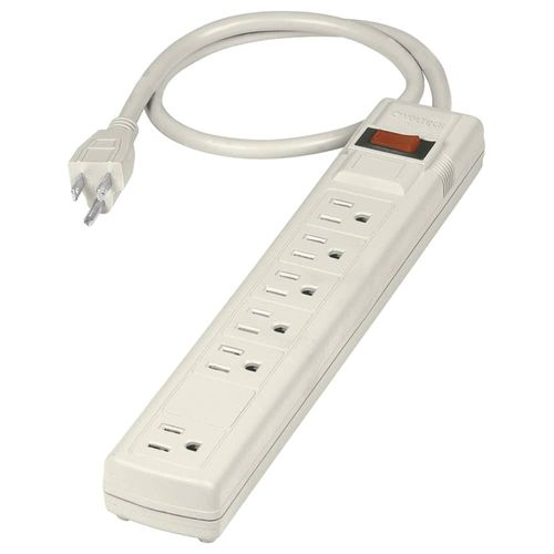 Multicontacto con 6 Tomas de Corriente Mul - 6 Volteck