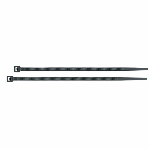 Cincho Negro de 10 cm x 2.5 mm Bolsa con 100 Piezas CIN-1810N Volteck 44320