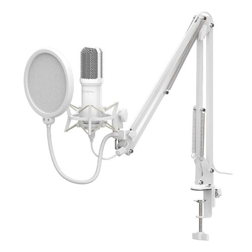 Kit de MICROFONO C/SOPORTE XZ260 BLANCO. XZKMC1W. -