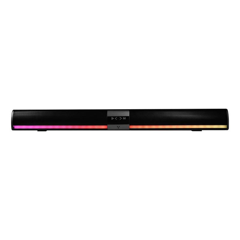 BARRA-DE-SONIDO-PORTATIL-VORAGO-BSP-450-BT-TF-AUX-3.5MM-USB-COAXIAL-RGB-TIPOC-2x5W-RMS-CONTROL-REMOTO ---