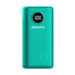 PowerBank-ADATA-P10000QCD---10-000-mAh.-Dos-puertos-USB-A-y-un-puerto-USB-C-carga-tres-dispositivos-simultaneamente-indicador-de-carga-color-verde